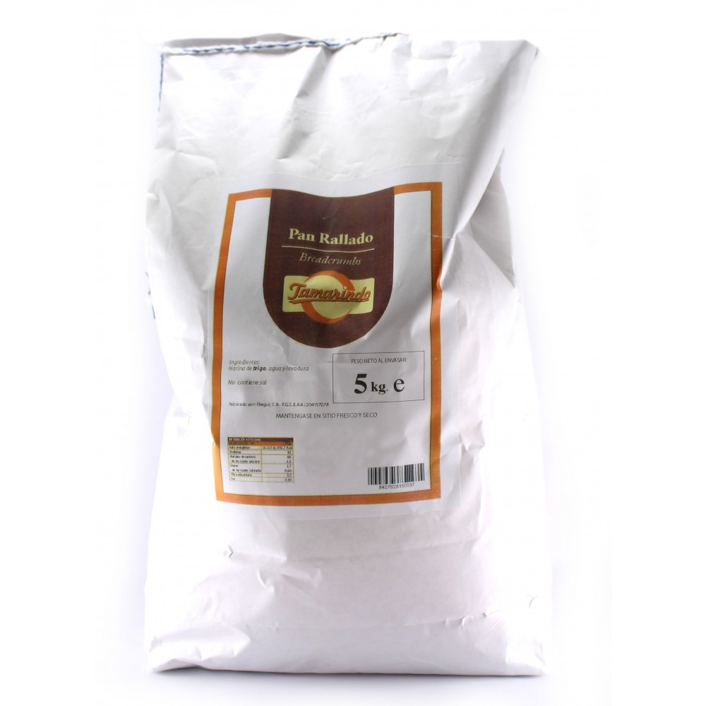 PAN RALLADO 5 KG,ECONOMICO