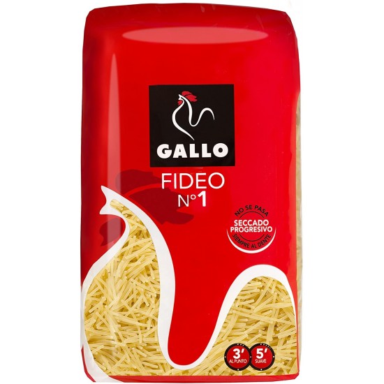 FIDEOS GALLO N 1 PTE 1/4