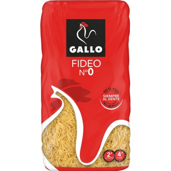 FIDEOS GALLO N 0 PTE 1/4