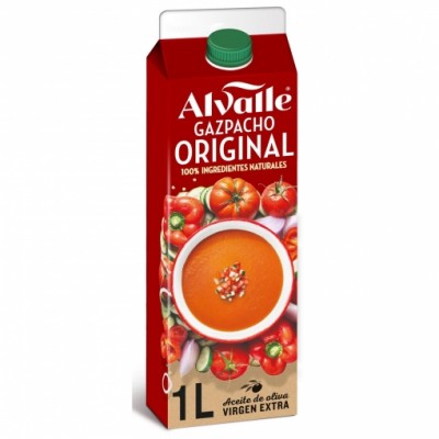 Alvalle GAZPACHO ORIGINAL 1 LT. 1000g 6Uni