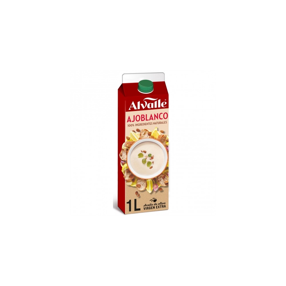 Alvalle GAZPACHO AJOBLANCO 1 LT. 1000g 6Uni