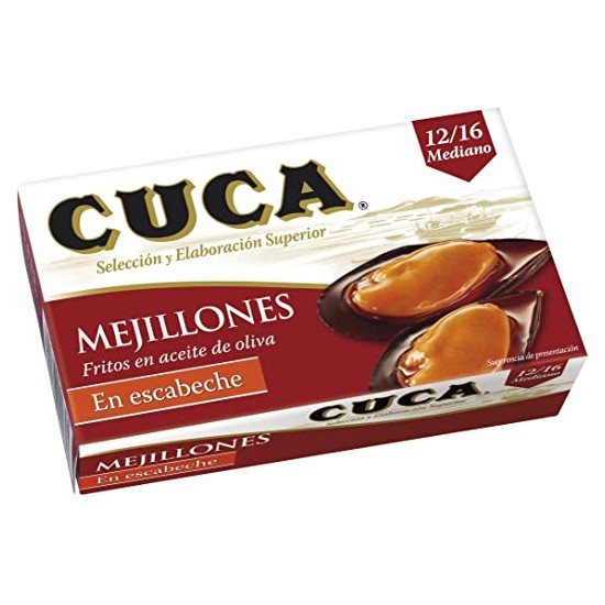 MEJILLONES CUCA ESCABECHE...