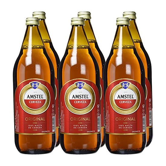 Cerveza AMSTEL 1L PACK-6