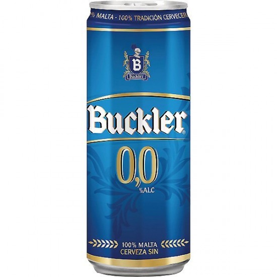 Cerveza BUCKLER 0,0 S/ALC...