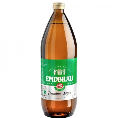 Cerveza EMDBRAU 1L PACK-6