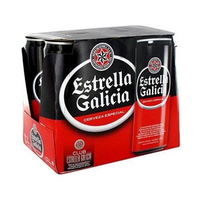 Cerveza ESTRELLA GALICIA 33CL PACK-6