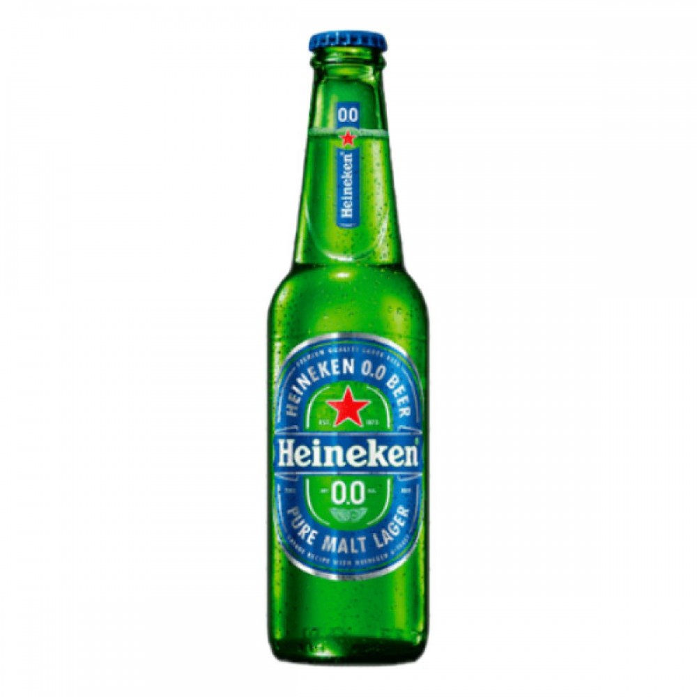 Cerveza HEINEKEN 0,0 33CL PACK-8