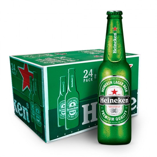 Cerveza HEINEKEN 1/3 CAJA 24U