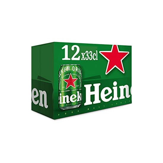 Cerveza HEINEKEN 33CL PACK-12 LATA