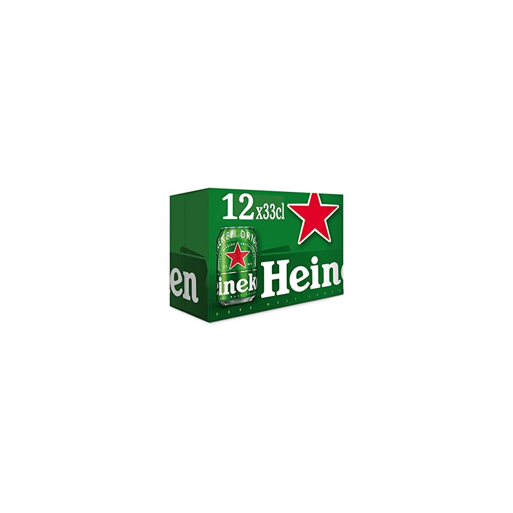 Cerveza HEINEKEN 33CL PACK-12 LATA