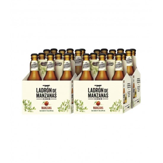 Cerveza LADRON DE MANZANAS 25CL PACK-24