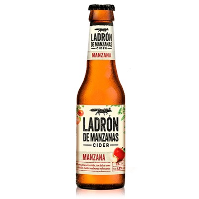 Cerveza LADRON MANZANAS 25CL PACK 6