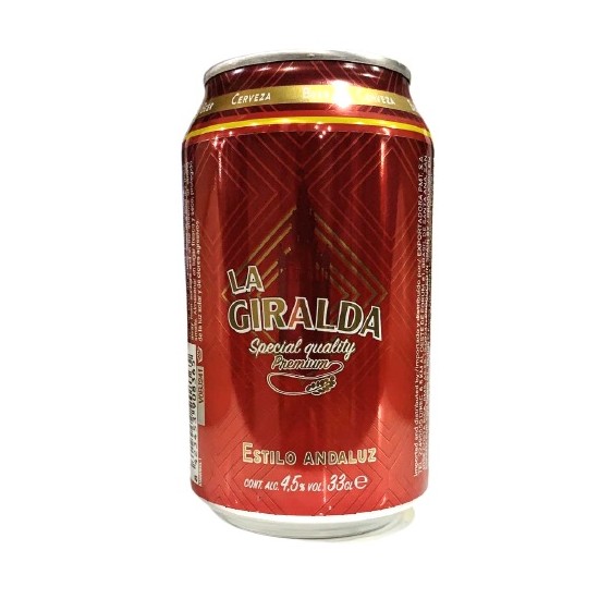 Cerveza LA GIRALDA 33CL PACK-24 LATA