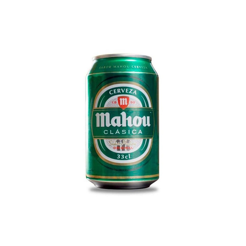 Cerveza MAHOU CLASICA 33CL PACK-8