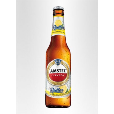 Cerveza RETORNABLE AMSTEL RADLER 1/3 CAJA 24U