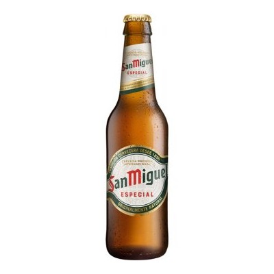 Cerveza SAN MIGUEL 1/3 NO RETORNABLE CAJA 24U