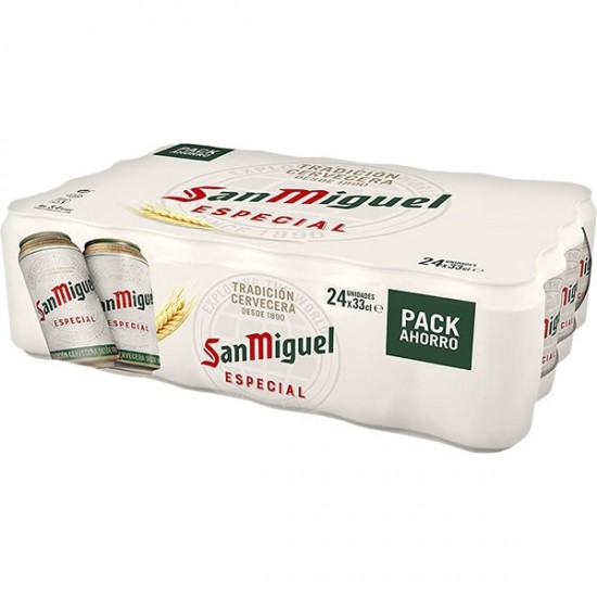 Cerveza SAN MIGUEL 1516 BOT.33CL PACK-24