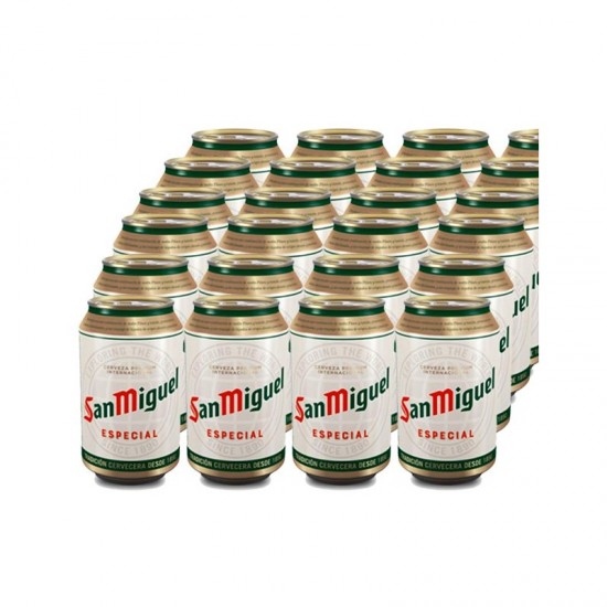 Cerveza SAN MIGUEL 33CL PACK-24 LATA