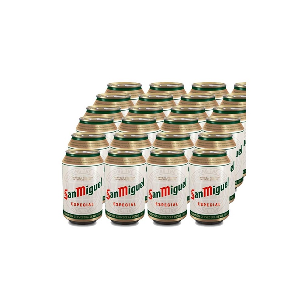 Cerveza SAN MIGUEL 33CL PACK-24 LATA