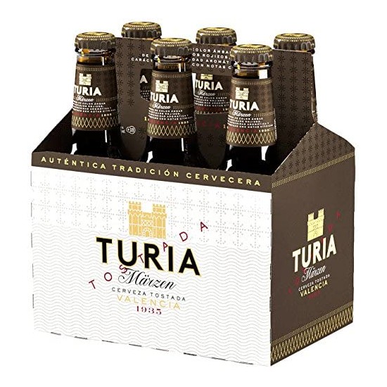 Cerveza TURIA 33CL PACK-6