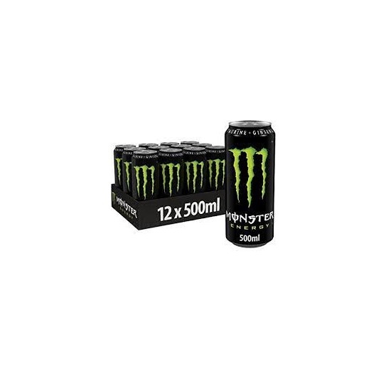 MONSTER GREEN 50CL PACK-12