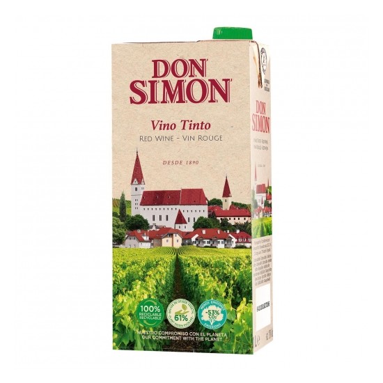 VINO TINTO DON SIMON BRICK 1L