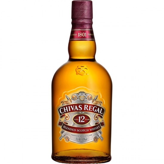 WHISKY CHIVAS 12 AÑOS 70CL