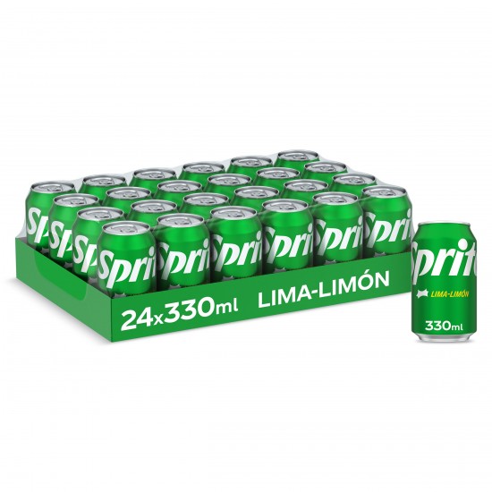 SPRITE LATA 330ml - Pack 24u