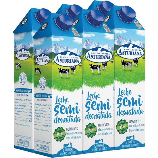 LECHE ASTURIANA SEMI BRIK...