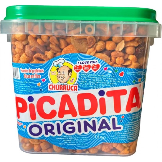 CUBO DE 1,5 KG FRUTOS SECOS...