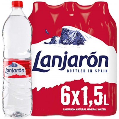 AGUA LANJARON 1.500 LITROS PACK 6